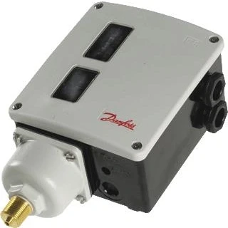 Afbeelding van Danfoss drukschakelaar instelbaar 0 2 6 bar buitendraad g3 8 ip66 omgevingstemp 50 70graden c 017 523766
