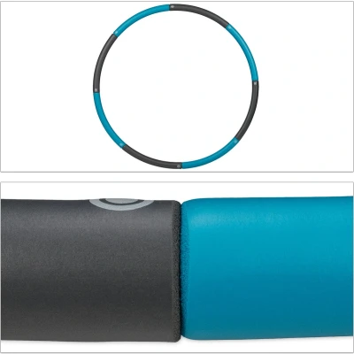 Afbeelding van Relaxdays hoepel fitness hoelahoep volwassenen 90 cm 0.8 kg hula hoop afnemen