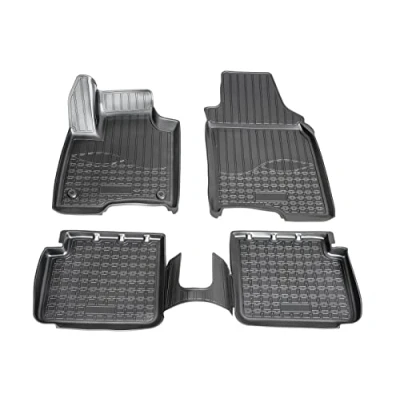 Afbeelding van Recambo 3D Premium rubberen vloermatten geschikt voor Fiat Panda vanaf bouwjaar 2012 perfecte pasvorm met rand