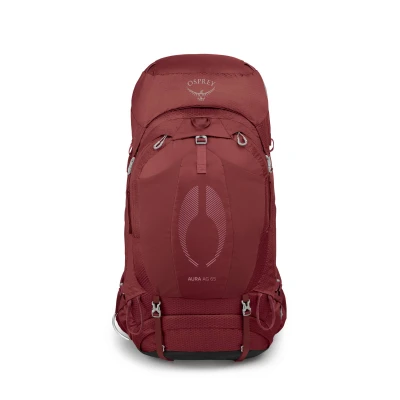 Afbeelding van Osprey Aura AG 65 WM/L berry sorbet red backpack