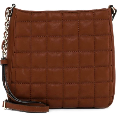 Afbeelding van Tamaris Schoudertas Dörte Crossover Bag Cognac Bruine
