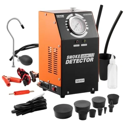 Afbeelding van VEVOR Rookmelder voor auto, 8 l/min, rookmodus in luchtmodus, lekmelder, diagnoseapparaat lekken 20 C tot 75 C, 154 x 173 290 mm, 19 23 psi