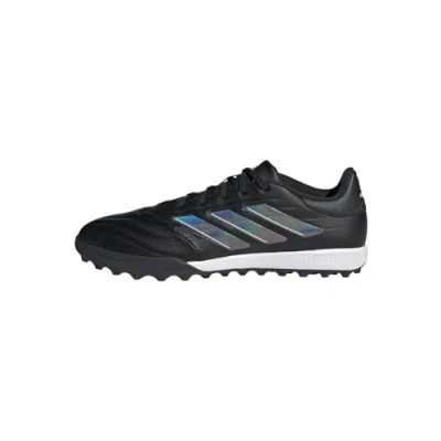 Afbeelding van adidas Performance COPA PURE 2 League TF Voetbalschoenen voor kunstgras, Heren, Maat: 43 1/3, Core black/carbon/grey one Leer/ synthetisch