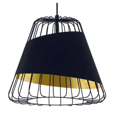 Afbeelding van EGLO Austell Hanglamp E27 Ã ̃ 43 cm Zwart/Goud