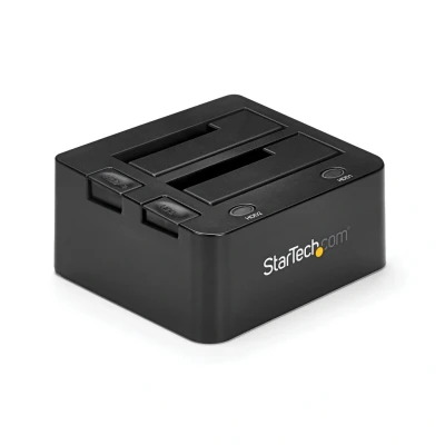 Afbeelding van StarTech.com USB 3.0 dubbel harddisk docking station met UASP voor 2,5/3,5 inch SSD / HDD SATA 6 Gbp