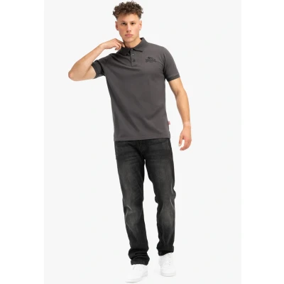 Afbeelding van Lonsdale Poloshirt, Heren, Maat: Large, Anthracite black