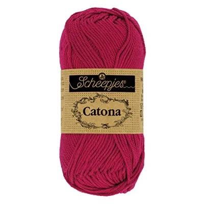 Afbeelding van Scheepjes Catona 192 Scarlatto Garen 10x10g