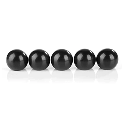 Afbeelding van 5Pcs Bal Bakeliet Hendel Knop, Ronde Handvat Zwarte Handmatige M8 * 32 Machine Tool Vervanging