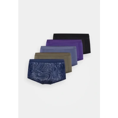 Afbeelding van Björn Borg CORE Minishorts 5 PACK Onderbroeken, Dames, Maat: XS, Black/lilac/dark grey