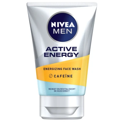 Afbeelding van 3x Nivea Men Skin Energy Face Cleansing Gel 100 ml