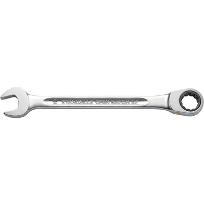 Afbeelding van Stahlwille 40172424 17F 24 FLACH Ringratel steeksleutelset