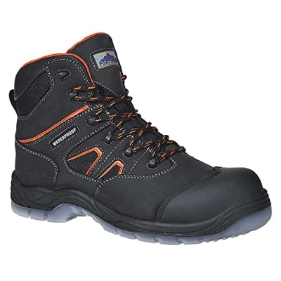 Afbeelding van Portwest FC57 Compositelite S3 WR Alle Weer Laars, Normaal, Grootte 38, Zwart
