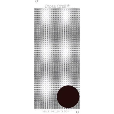 Afbeelding van Nellie`s Choice CrossCraft stickers mirror brown CRST011 (09 18)