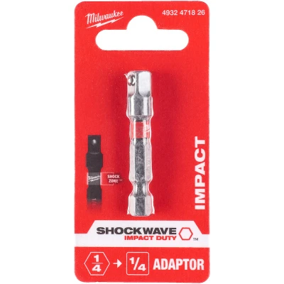 Afbeelding van Milwaukee Accessoires ADAPTER ShW1/4Hex 1/4Sq 4932471826