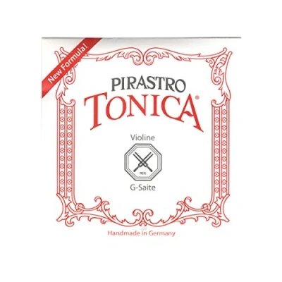 Afbeelding van Pirastro 412421 Tonica synthetische kern G snaar voor viool, synthetisch/zilver wrapper, 4/4 maat