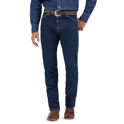 Afbeelding van Wrangler Men&#039;s Cowboy Cut Original Fit Jean, Dark Stone, 28X30