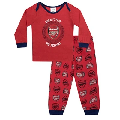 Afbeelding van Arsenal FC Babypyjama voor jongens Officieel Clubcadeau 3 6 maand