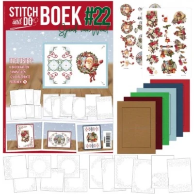 Afbeelding van Stitch and do Book 22 Christmas Vibes