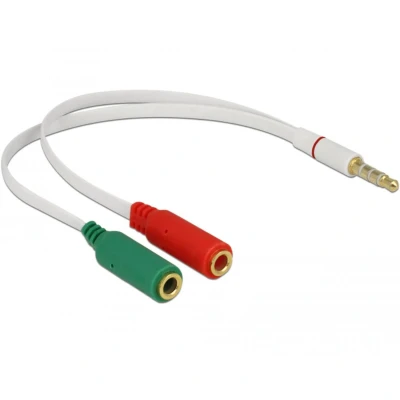 Afbeelding van Hoofdtelefoon adapter 0.2 m Delock