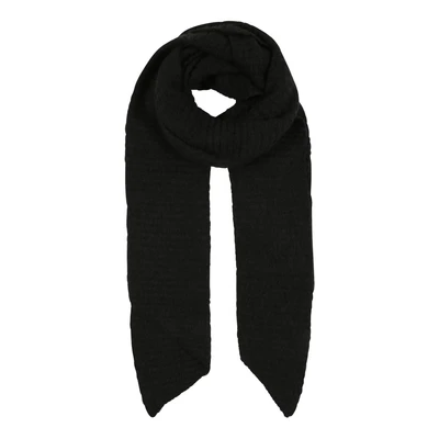 Afbeelding van Pieces Pyron Structured Sjaal, Dames, Maat: One Size, Black