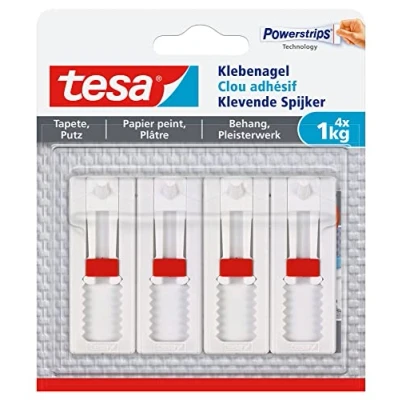 Afbeelding van tesa 77774 Platte kabel verstelbaar Wit Inhoud: 4 stuk(s)