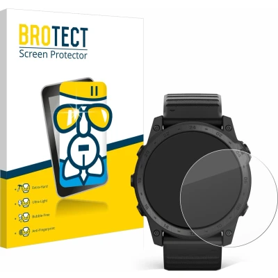 Afbeelding van BROTECT Screenprotector voor Garmin Tactix 7 AMOLED Folie Beschermfolie Beschermglas transparant