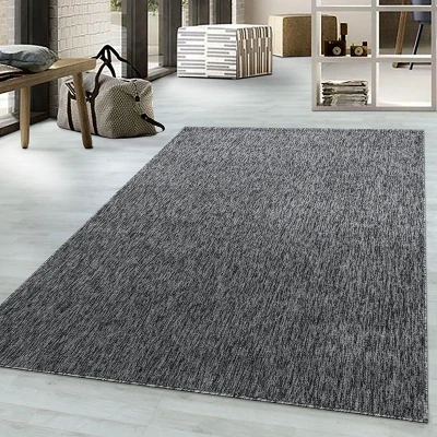 Afbeelding van Laagpolig vloerkleed Nani Grijs 200x290cm Adana Carpets