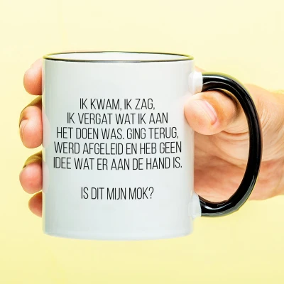 Afbeelding van Mok Ik Kwam, Zag, Vergat