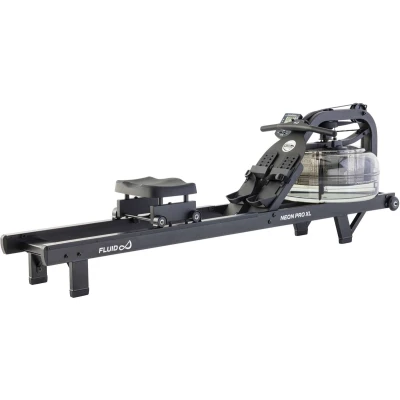 Afbeelding van Fluid Rower Neon Pro XL Roeitrainer Mat Zwart