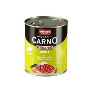 Afbeelding van ANIMONDA GranCarno Adult Rundvlees met konijn en kruiden nat hondenvoer 800 g