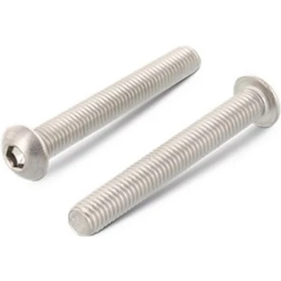 Afbeelding van Platkopschroef M8 x 40/40 mm ISO 7380 RVS A2 SW5 (100 stuks)