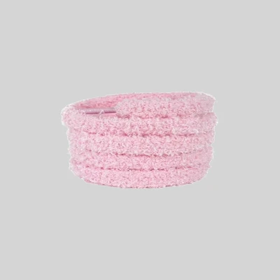 Afbeelding van Hypedpair Fluffy veters 140CM Roze Pink Laces Pluche