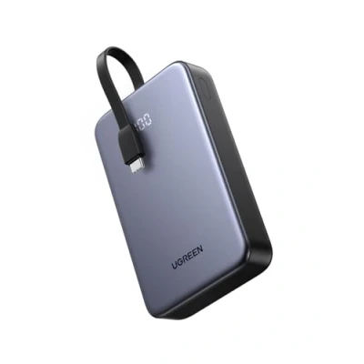 Afbeelding van UGREEN Power Bank 20000mAh 22.5W, Powerbank met geïntegreerd USB C kabel, 1 C, A, externe telefoonbatterij compatibel iPhone 16 Pro/Pro Max/16/15/14, Galaxy S24 Ultra en meer