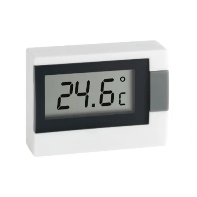 Afbeelding van TFA Dostmann Digitale thermometer, 30.2017.02, voor het meten van de binnentemperatuur, klein en handig, wit, (L) 54 x (B) 16 (30) (H) 39 mm