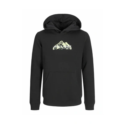 Afbeelding van Jack &amp; Jones Junior LOGO MINI Hoodie voor kinderen, Maat: 110, Black