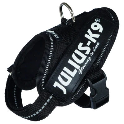 Afbeelding van Julius K9 Idc Power Harnas/Tuig Voor Labels Zwart BABY 1/30 37 CM (70936)