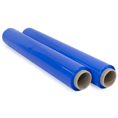 Afbeelding van OFITURIA Film para Embalar 50 cm de Ancho y Estirable Hasta 300 Metros Longitud Rollo Elástico Manual Embalaje Industrial (Azul, 2)