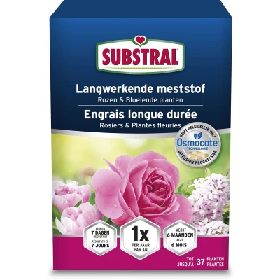 Afbeelding van Substral Osmocote Langwerkende Meststof voor Rozen en Bloeiende Planten 750 g