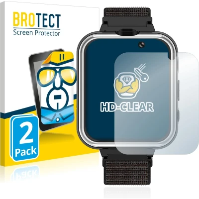 Afbeelding van BROTECT Screenprotector voor Pthtechus X32 Folie Beschermfolie transparant (2 Stuks)
