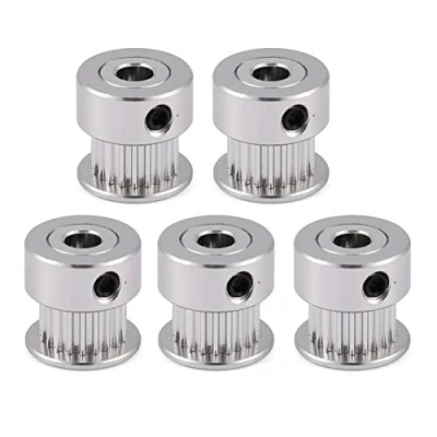 Afbeelding van Timing Katrol, 5 Stks GT2 5mm / 8mm 20 T Aluminium Gear Synchrone Distributieriem Katrol voor 3D Printer Distributieriem(8 mm)