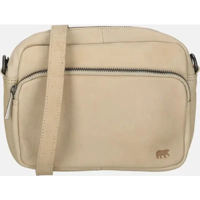 Afbeelding van Bear Design Peggy Leren Schoudertas / Crossbodytas Feather