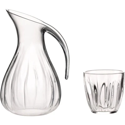 Afbeelding van Guzzini 28817600 Karaf en 6 bekers Transparant