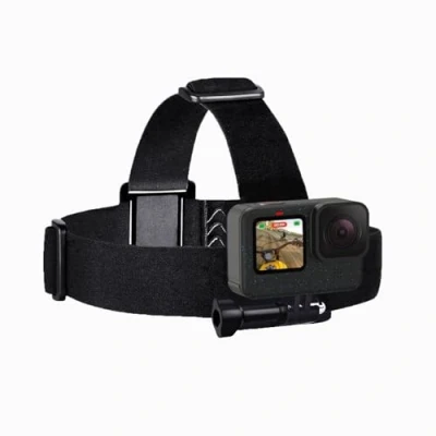 Afbeelding van Sametop Hoofdband Montage Compatibel met GoPro Hero 13, 12, 11, 10, 9, 8, 7, 6, 5, 4, Session, 3+, 3, 2, 1, Hero(2018), Fusion, Max, DJI Osmo Actiecamera&#039;s
