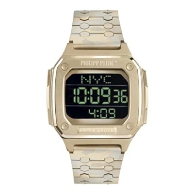 Afbeelding van Philipp Plein Hyper $hock Herenhorloge Goudkleurig PWHAA1021