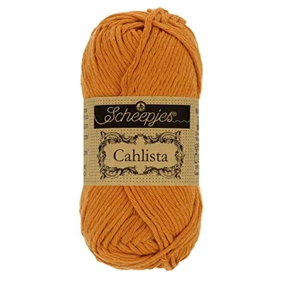 Afbeelding van Scheepjes Cahlista 383 Ginger Gold Garen 10x50g