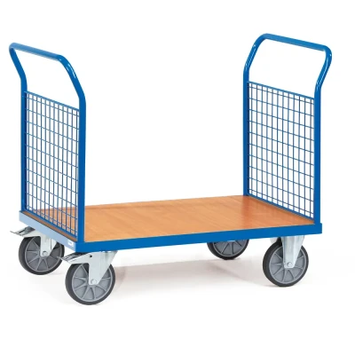 Afbeelding van Fetra 1520 Plateauwagen Staal Poedercoating Laadvermogen (max.): 400 kg