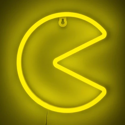 Afbeelding van Pac Man Wall Mountable LED Neon Lamp
