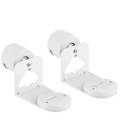 Afbeelding van my wall Sonos Era muurhouder HS47WL, universele wandhouder voor Era100 en Era300, set van 2, kantelbaar draaibaar, geïntegreerde kabelgeleiding, M5 luidsprekeraansluiting