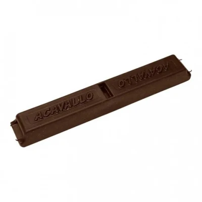 Afbeelding van Acavallo Gel kinkettingbescherming, kettingbescherming, kleur: bruin