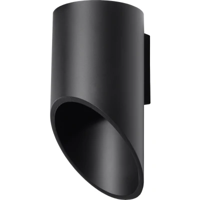 Afbeelding van Sollux Lighting Wandlamp PENNE 20 zwart